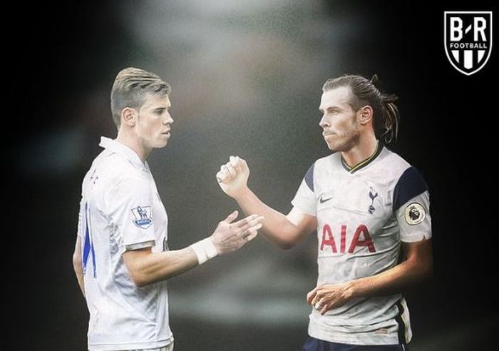 Penyerang Tottenham Hotspur, Gareth Bale.