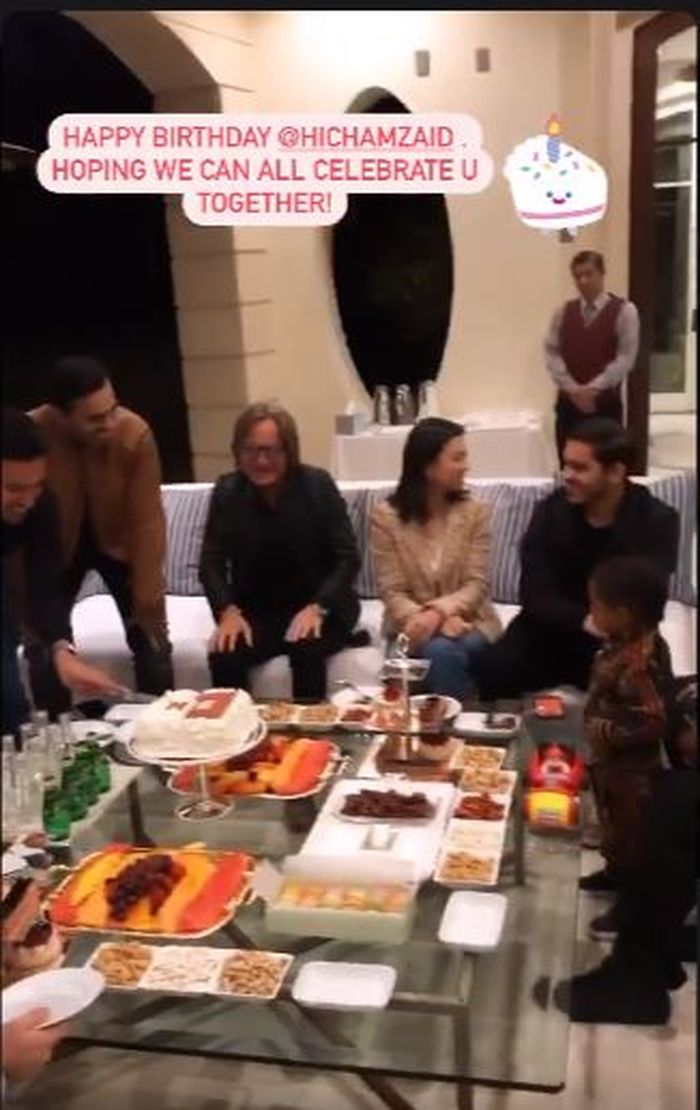 Raline Shah pamer kedekatan dengan keluarga ayah Gigi Hadid.