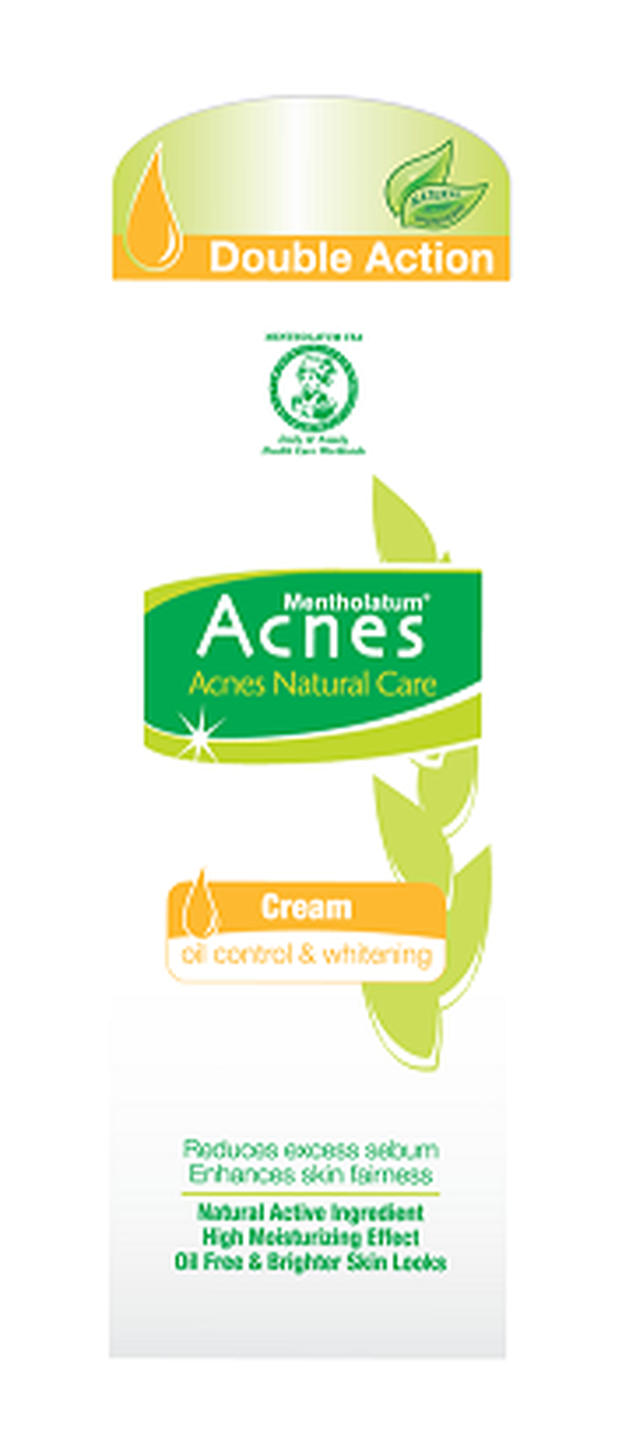 Pelembap Untuk Kulit Berminyak di Bawah 50 Ribu - Acnes Natural Care Oil Control & Whitening Cream