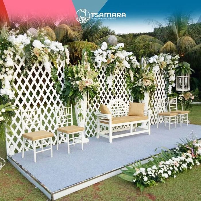 Potret lokasi pernikahan Sule dan Nathalie Holscher Instagram @tsamararesto