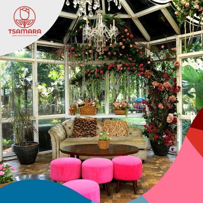 Potret lokasi pernikahan Sule dan Nathalie Holscher Instagram @tsamararesto