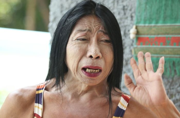 Penampakan wajah Sitang Buathong.
 