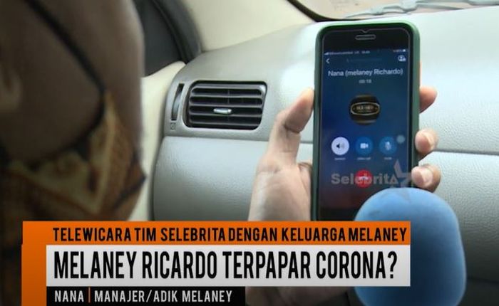 Adik Melaney Ricardo bantah kakaknya kena Covid-19