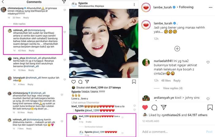 Unggahan Lambe TurahInstagram @lambe_turah