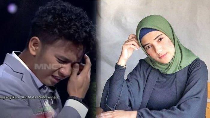 Tangis Rizki DA pecah di tengah prahara rumah tangganya dengan Nadya Mustika Rahayu 