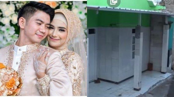 Rumah kontrakan Nadya Mustika istri Rizki DA 
