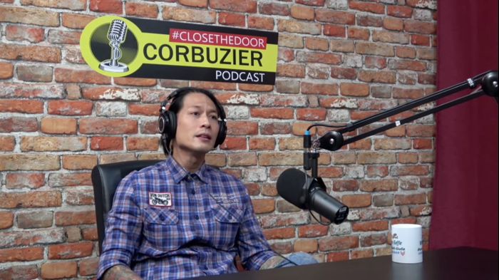 Chef Juna saat jadi bintang tamu di podcast Deddy Corbuzier