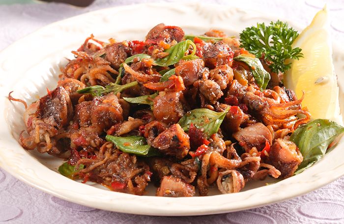 Pedagang Warteg Bongkar Cara Bikin Cumi Asin Balado Super Maknyus Ternyata Ini Rahasia Supaya Rasanya Jadi Enak Banget Semua Halaman Sajian Sedap