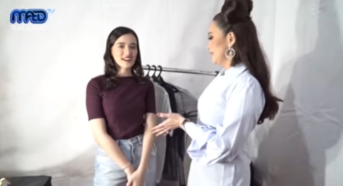 Mawar de Jongh saat bertemu Maia Estianty