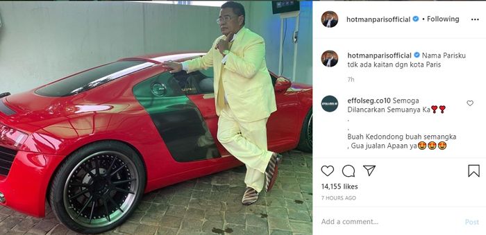 Postingan Hotman Paris