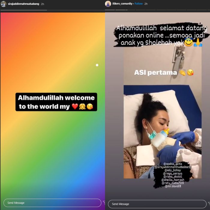 Unggahan Sirajuddin Mahmud di Instagram