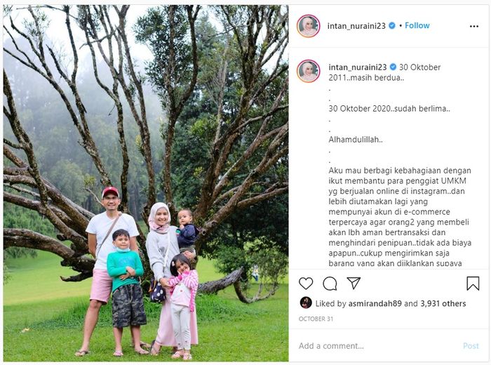 Postingan <a href='https://manado.tribunnews.com/tag/intan-nuraini' title='Intan Nuraini'>Intan Nuraini</a>
