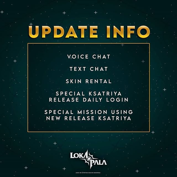Update Lokapala