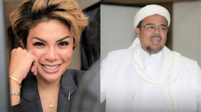 Nikita Mirzani dan Rizieq Shihab