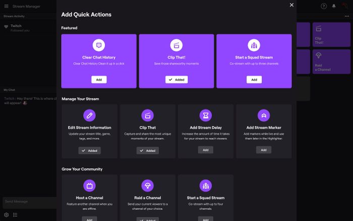 Streaming Menu on PlayStation 5
