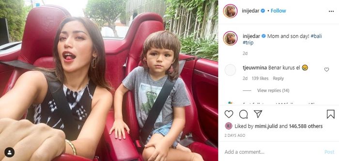 Potret terbaru El Barackl, putra Jessica Iskandar mendadak bikin netizen khawatir gegara dinilai tampil lebih kurus