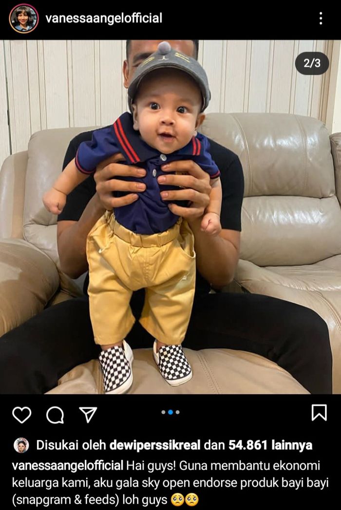 Unggahan Vanessa Angel