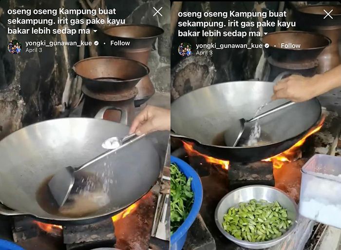 Chef Yongki Gunawan bagikan cara bikin tumis kangkung enak