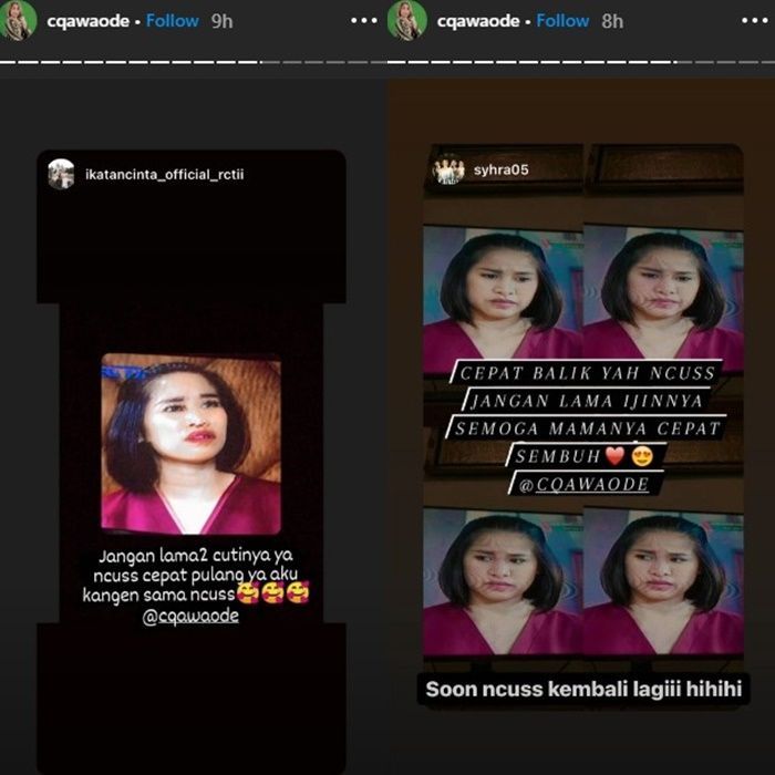 Unggahan <a href='https://palembang.tribunnews.com/tag/chika-waode' title='Chika&nbsp;Waode'>Chika&nbsp;Waode</a>