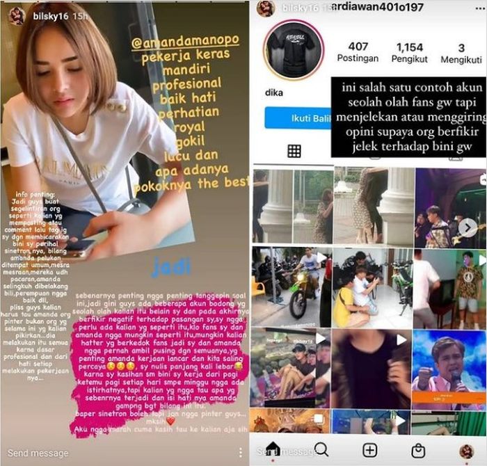 Unggahan Billy Syahputra
