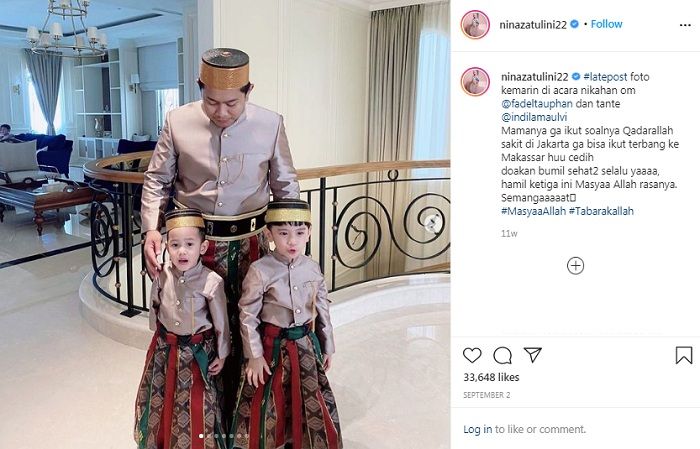 Lantai atas rumah artis Nina Zatulini dan suami.