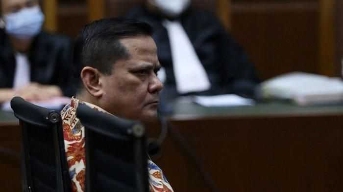 Terdakwa kasus dugaan suap penghapusan red notice Djoko Tjandra, Irjen Pol Napoleon Bonaparte menjalani sidang lanjutan di Pengadilan Tipikor, Jakarta, Senin (9/11/2020).