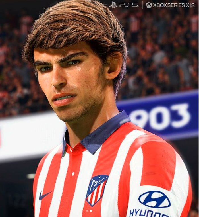 Joao Felix in the next-gen console version of FIFA 21.