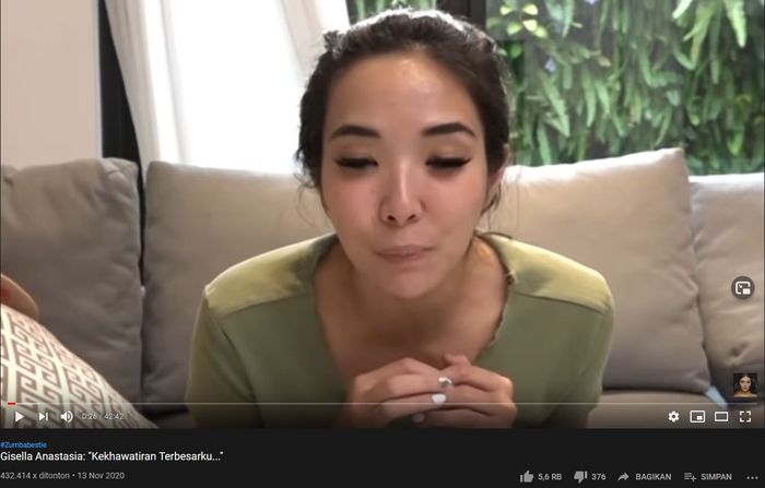 Jujur saja, Gisela Anastasia mengaku ada beban orang tua karena ini: ada kekurangan besar – semua sisi