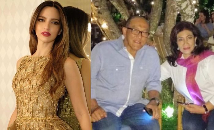 Nia Ramadhani dan kedua mertuanya