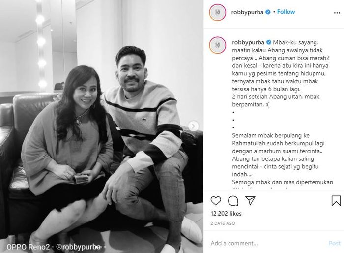 Unggahan Robby Purba