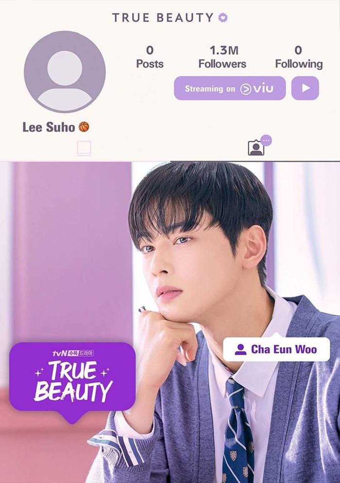 Cha Eun Woo dalam drama True Beauty