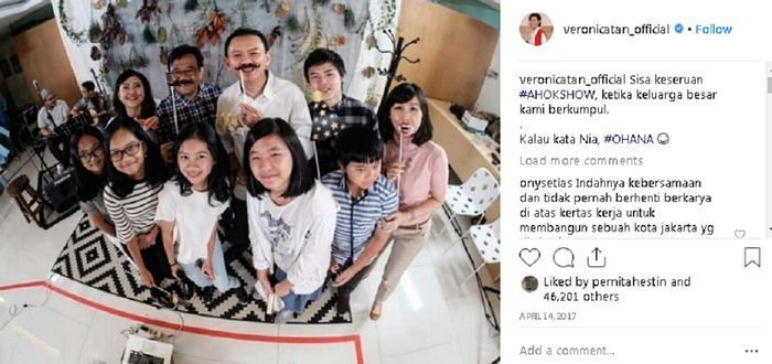 Kebersamaan Veronica Tan dan Ahok dulu bersama Djarot