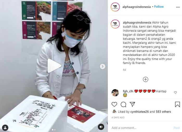 Penampilan sederhana Veronica Tan
