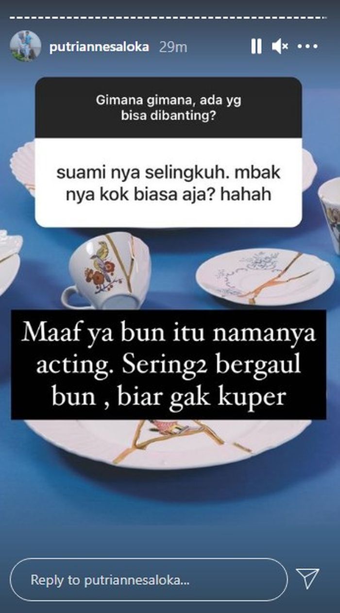 Unggahan Putri Anne (Instagram/putriannesaloka)