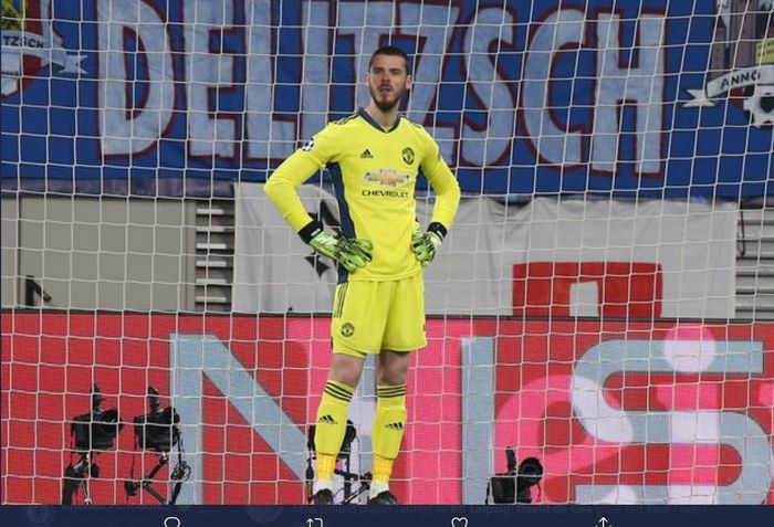 David de Gea mendapat sorotan setelah gawangnya dijebol tiga kali dengan mudah oleh RB Leipzig pada laga pamungkas Grup H yang berkesudahan  dengan kekalahan 2-3 bagi Manchester United di Liga Champions.