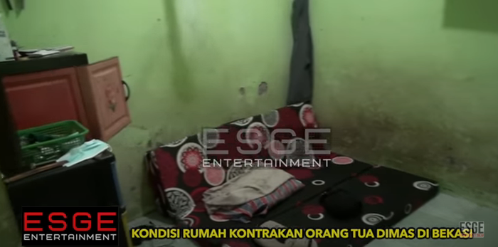 Potret kontrakan orangtua Dimas Ahmad