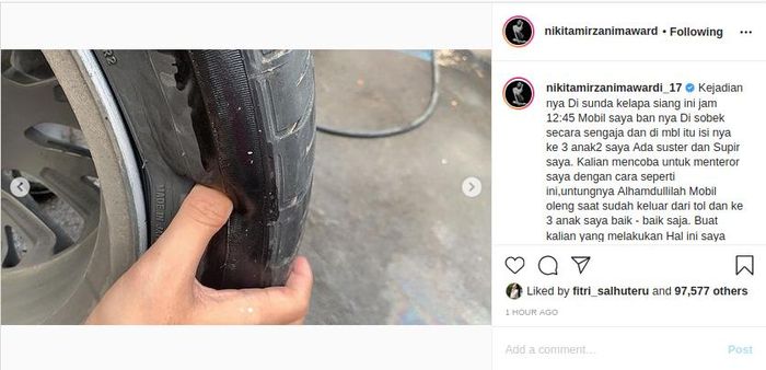 Nikita Mirzani langsung tunjukan taringnya saat anak-anaknya ikut menjadi korban <a href='https://jambi.tribunnews.com/tag/teror' title='teror'>teror</a> oknum musuhnya