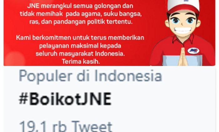 Tagar Boikot Jne Mendadak Jadi Trending 2 Nama Ustaz Kondang Ini Disinggung Ada Apa Semua Halaman Fotokita