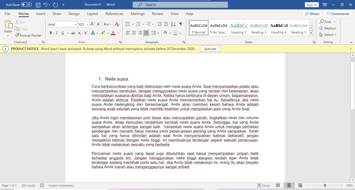 Cara Mudah Merapikan Teks di Microsoft Word, Cepat dan Gak