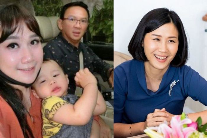 Ahok bersama Puput Nastiti Devi dan Veronica Tan