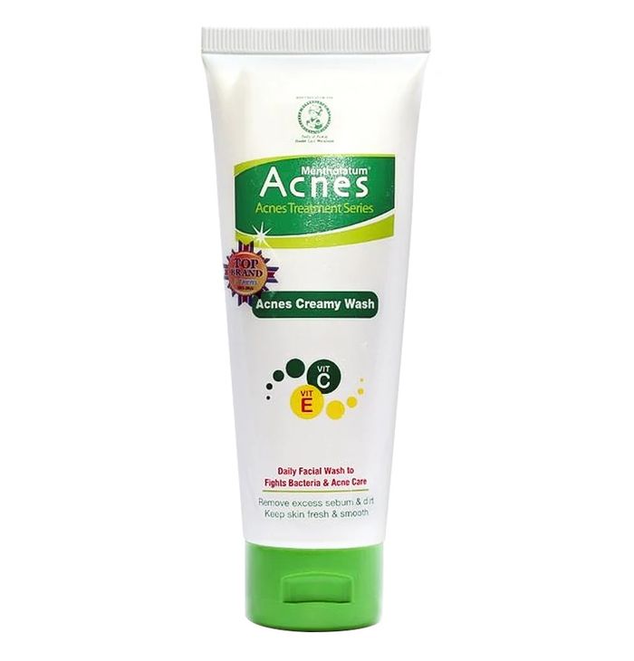 Skincare dengan Vitamin C: Acnes Creamy Wash