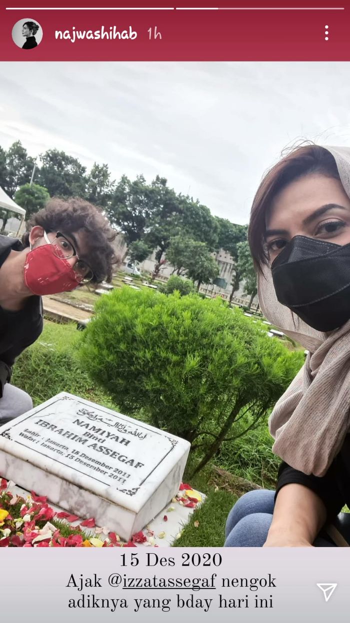 Najwa Shihab kunjungi makam sang putri