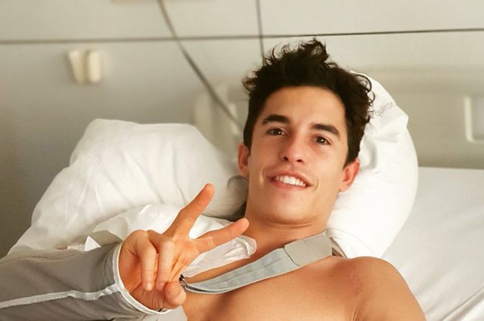 Marc Marquez Dislokasi Bahu