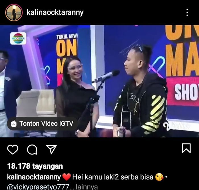 Unggahan Kalina Ocktaranny