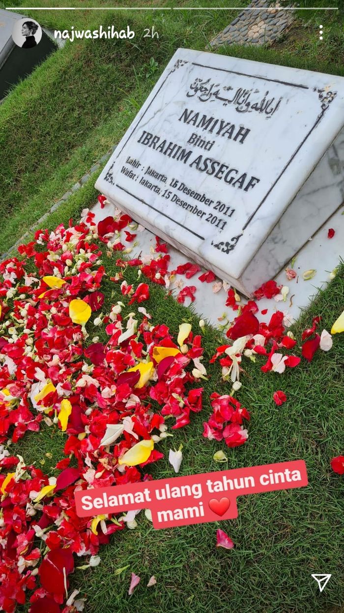 Najwa Shihab kunjungi makam sang putri