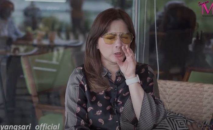 Cut Keke saat mengomentari kejulid-an Mayangsari di geng arisannya