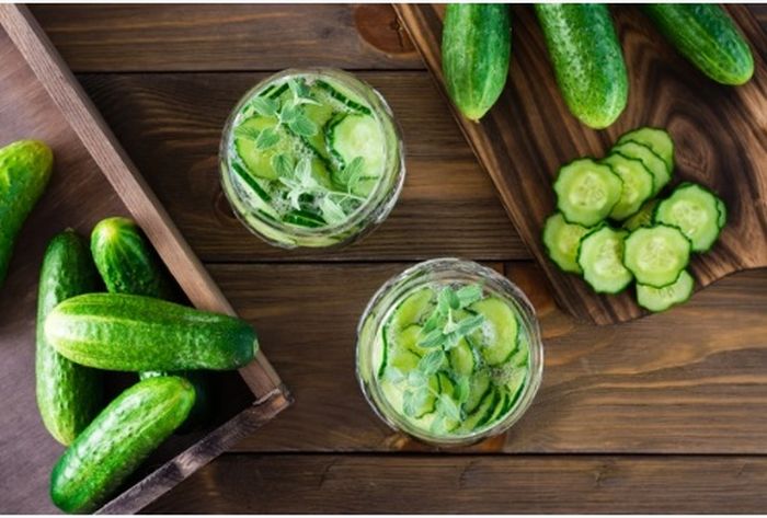 Jus mentimun untuk mengecilkan pori-pori