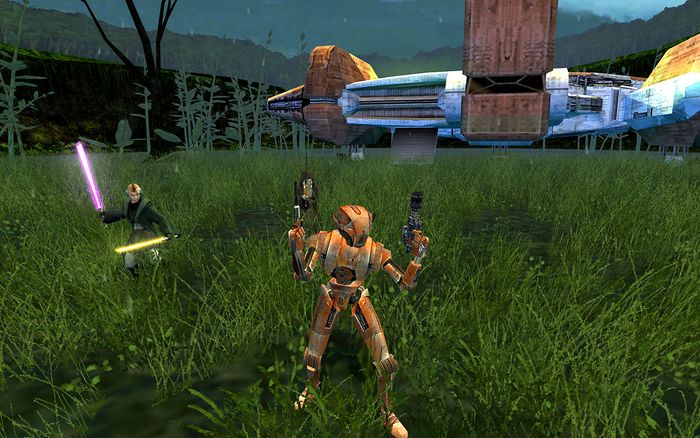 Star Wars Knights of the Old Republic II Gameplay