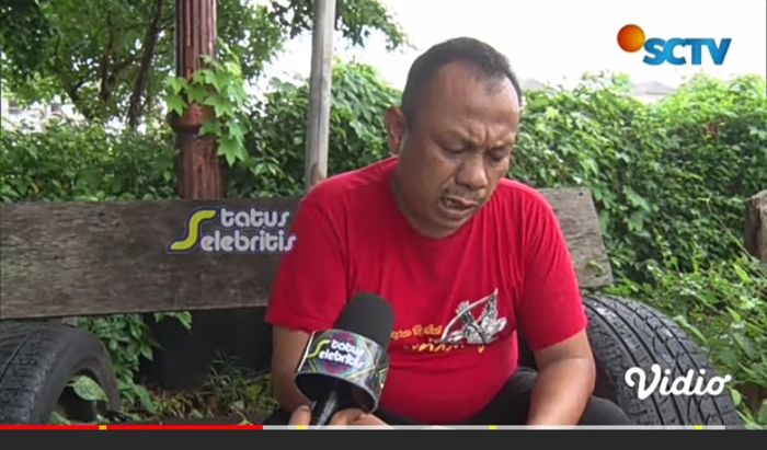 Kesaksian kang Ecet soal kebaikan Lina Jubaedah.Youtube/Surya Citra Televisi (SCTV)