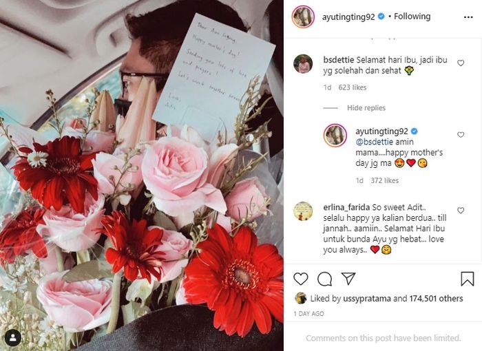 Unggahan Ayu Ting Ting
